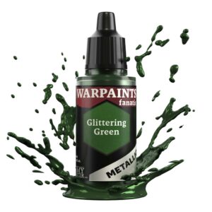 The Army Painter: Warpaints Fanatic Metallic – Glittering Green – WP3197P