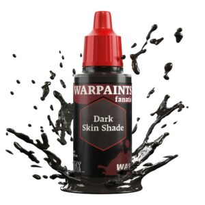 The Army Painter: Warpaints Fanatic Wash: Dark Skin Shade – WP3215P