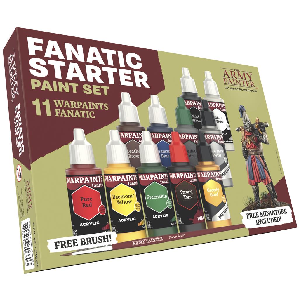 The Army Painter: Warpaints Fanatic - Starter Set (WP8066P)