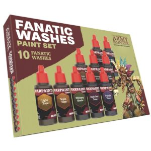 The Army Painter: Warpaints Fanatic – Washes Set (WP8068)