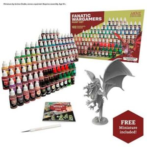 The Army Painter: Warpaints Fanatic Wargamers Paint Set (WP8073)