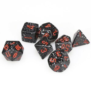 Chessex: Speckled Polyhedral 7-Die Set – Space