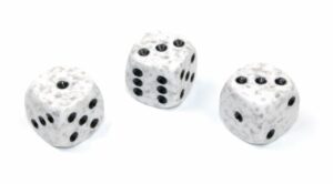 Chessex: Speckled 16mm d6 Dice (12u) – Arctic Camo