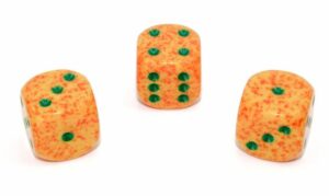 Chessex: Speckled 16mm d6 Dice (12u) – Lotus