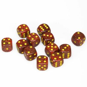 Chessex: Speckled 16mm d6 Dice (12u) – Mercury