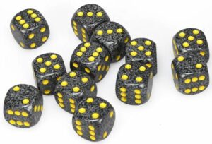 Chessex: Speckled 16mm d6 Dice (12u) – Urban Camo