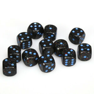 Chessex: Speckled 16mm d6 Dice (12u) – Blue Stars
