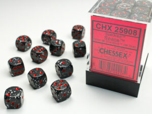 Chessex: Speckled 12mm d6 Dice (36u) – Space