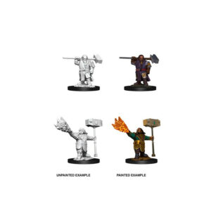 Dungeons & Dragons Nolzur’s Marvelous Miniatures: Male Dwarf Cleric