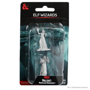 Dungeons & Dragons: Nolzur’s Marvelous Miniatures – Elf Wizards