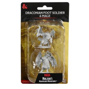 Dungeons & Dragons: Nolzur’s Marvelous Miniatures – Draconian Mage & Foot Soldier