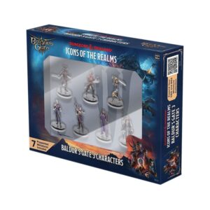 D&D Icons of the Realms Miniaturas prepintadas Planescape: Baldur’s Gate 3 – Character Boxed Set