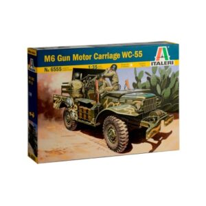1:35 Italeri: Gun Motor Carriage M6 WC-55 (6555)