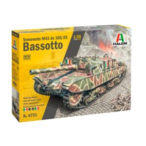1:35 Italeri: Semovente M43 Bassotto (6751)