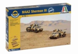 1:72 Italeri: M4A2 Sherman III (7511)