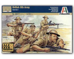 1:72 Italeri: WWII- BRITISH 8th ARMY (ITA6077)