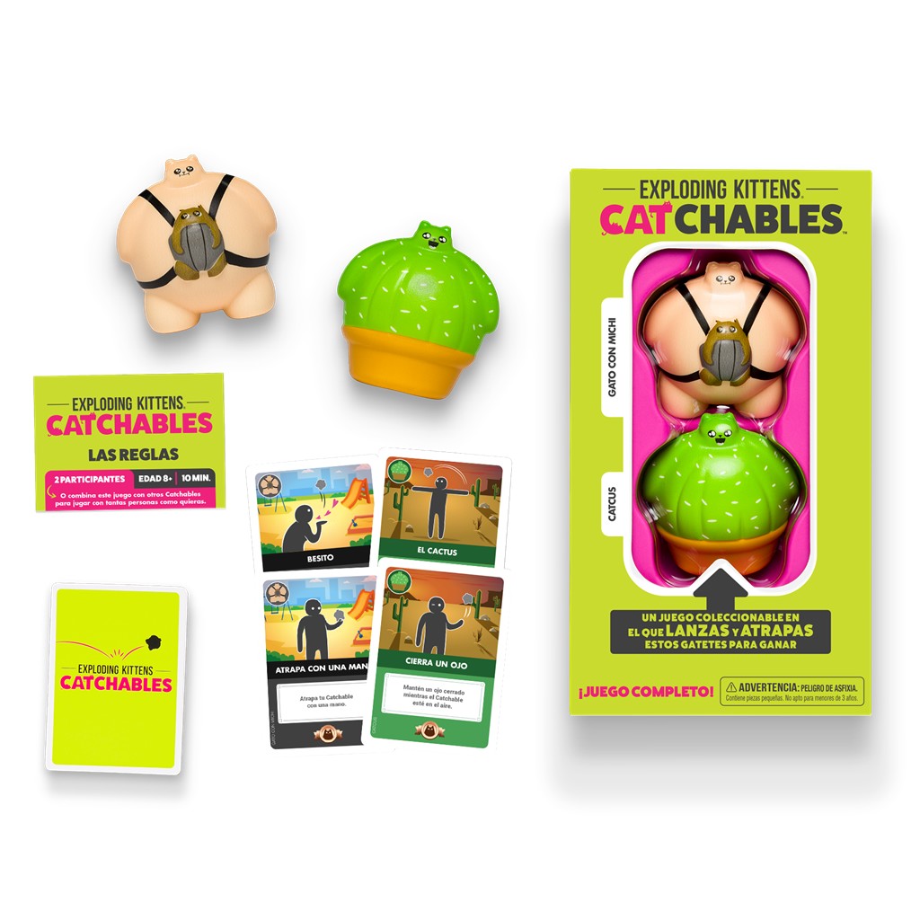 Exploding Kittens Stuffies Exploding Kittens: Catchables 2-Pack 2 • empiregames