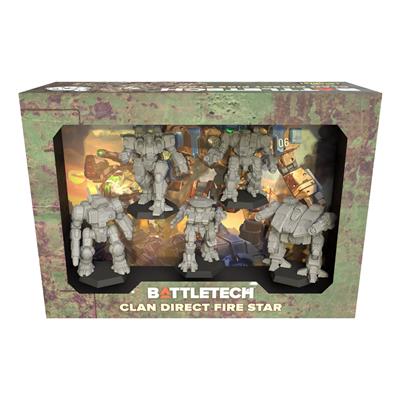 Battletech Clan Direct Fire Star - EN