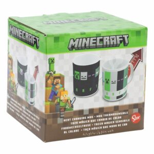 Taza Sensitiva al calor Minecraft: Squared Pattern 325 ml