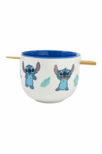 Lilo & Stitch Bol para Ramen con Palillos Stitch