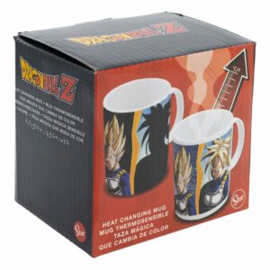 Taza Sensitiva al calor Dragon Ball: Vegeta & Goku 325 ml