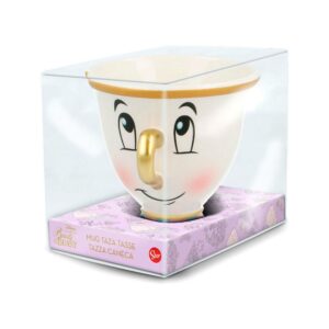 La bella y la bestia Taza 3D Chip 170 ml