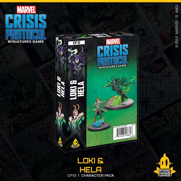 Marvel Crisis Protocol: Loki & Hela (CP12)