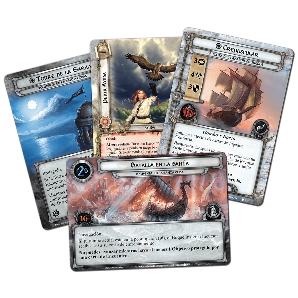 El Señor De los Anillos LCG: Cazador de sueños Expansión de Campaña - Imagen 2