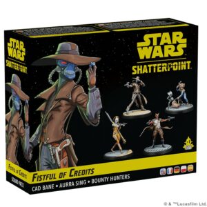 SW Shatterpoint. Fistful of Credits Cad Bane Squad Pack