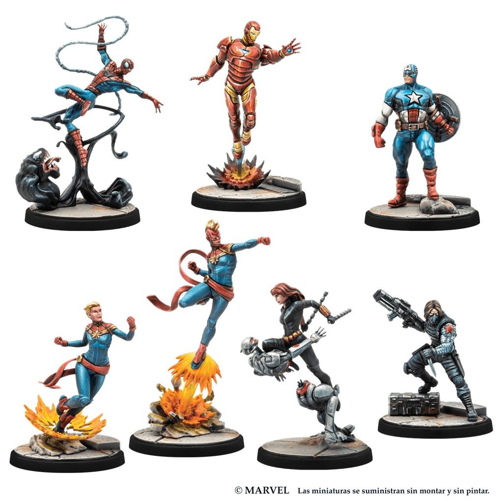 MCP: Marvel Crisis Protocol Caja inicial - Imagen 3