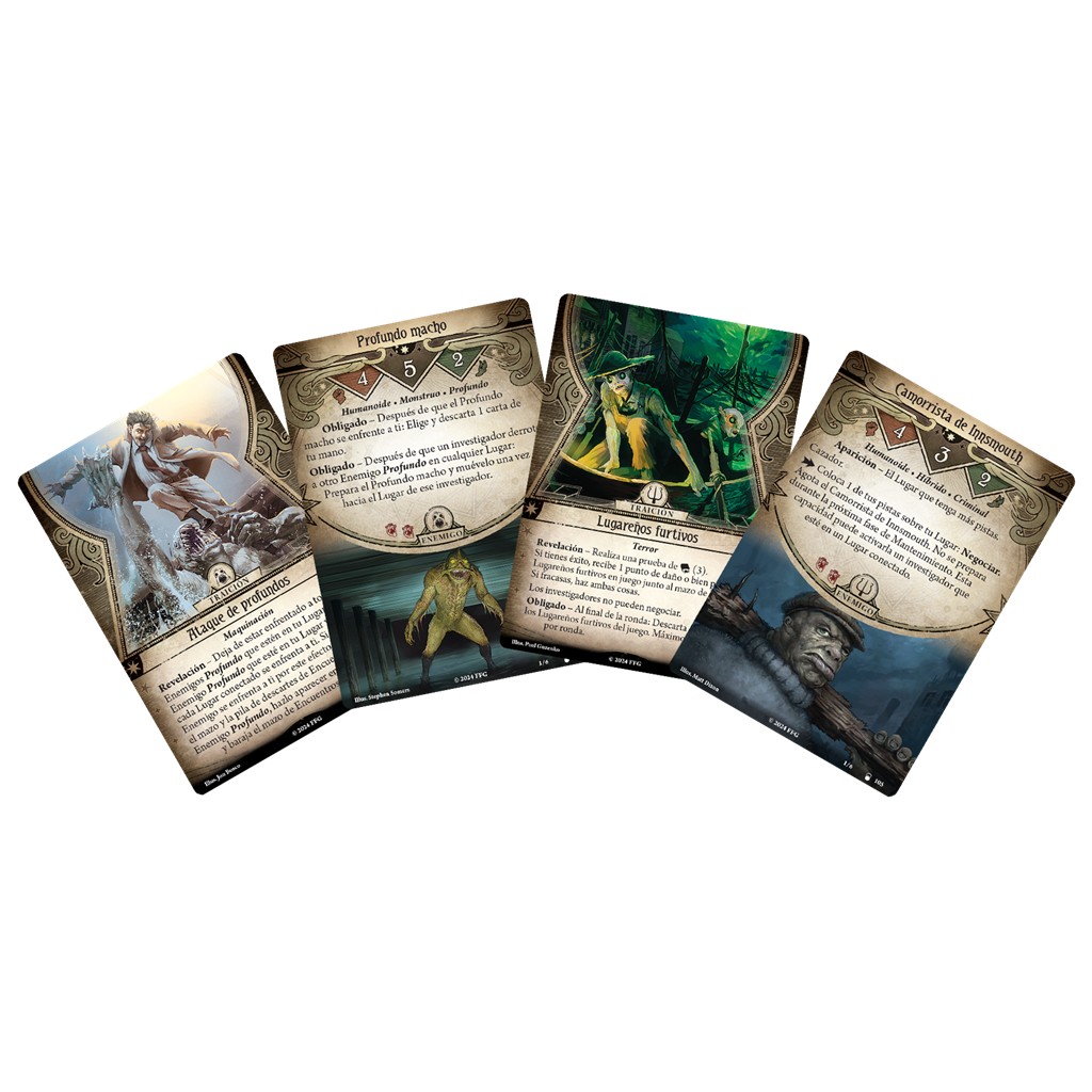 Arkham Horror LCG: La conspiración de Innsmouth exp. campaña - Imagen 2