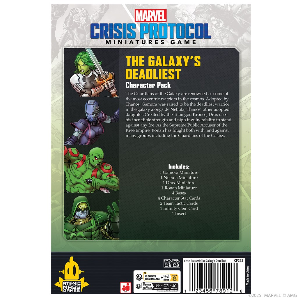 Marvel Crisis Protocol: Guardians of the Galaxy Affiliation Pack 2 - Imagen 2