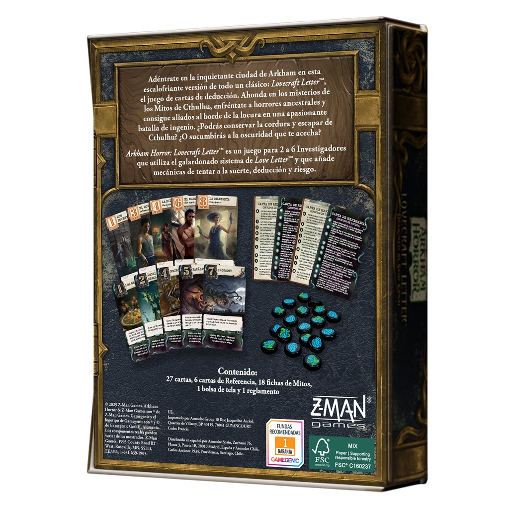 Arkham Horror Lovecraft Letter (Español) - Imagen 5