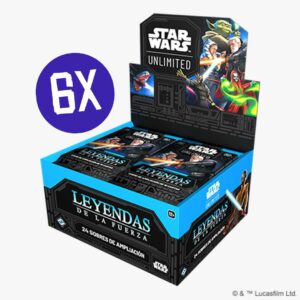Star Wars Unlimited – Legends of the Force CASE (6 Cajas) – Español