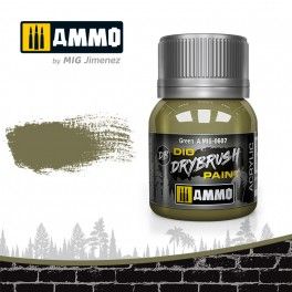 Ammo: DRYBRUSH Green (A.MIG-0607)