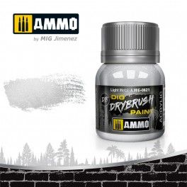 DRYBRUSH LIGHT METAL AMIG0621