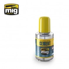 EXTRA THIN CEMENT (polyester plastic glue) A.MIG-2025