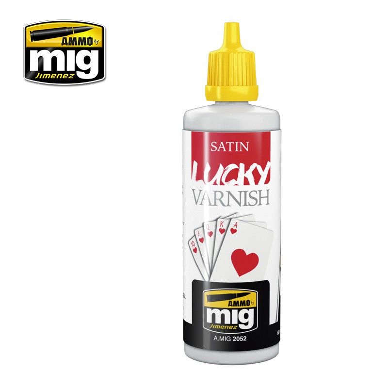 Ammo: LUCKY VARNISH Satin (60mL) (A.MIG-2052)
