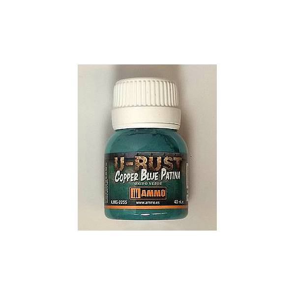 Ammo: U-RUST Copper Blue Patina (40mL) AMIG2255