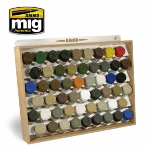 SISTEMA ALMACENAMIENTO AMMO PARA TAMIYA/MR COLOR (AMIG8014)