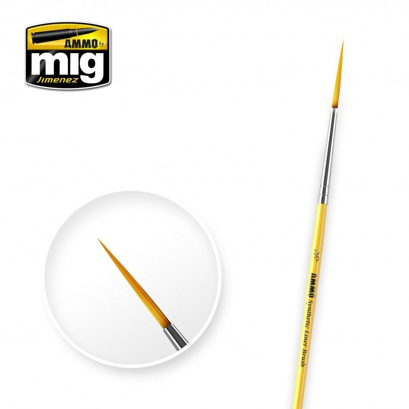3/0 SYNTETIC LINER BRUSH AMIG8590