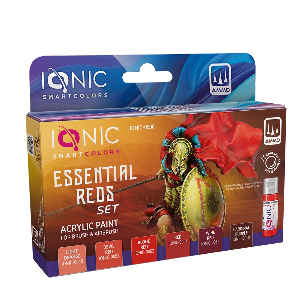 IONIC: Set Esencial de Rojos