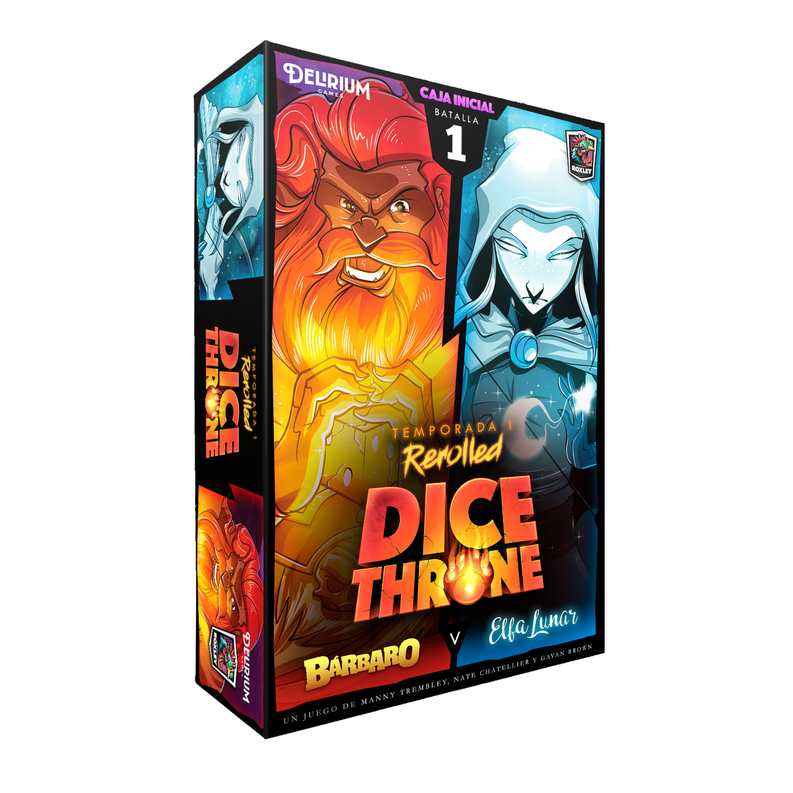 Dice Throne: Barbaro vs Elfa Lunar (Temp1: Batalla 1) (ES)