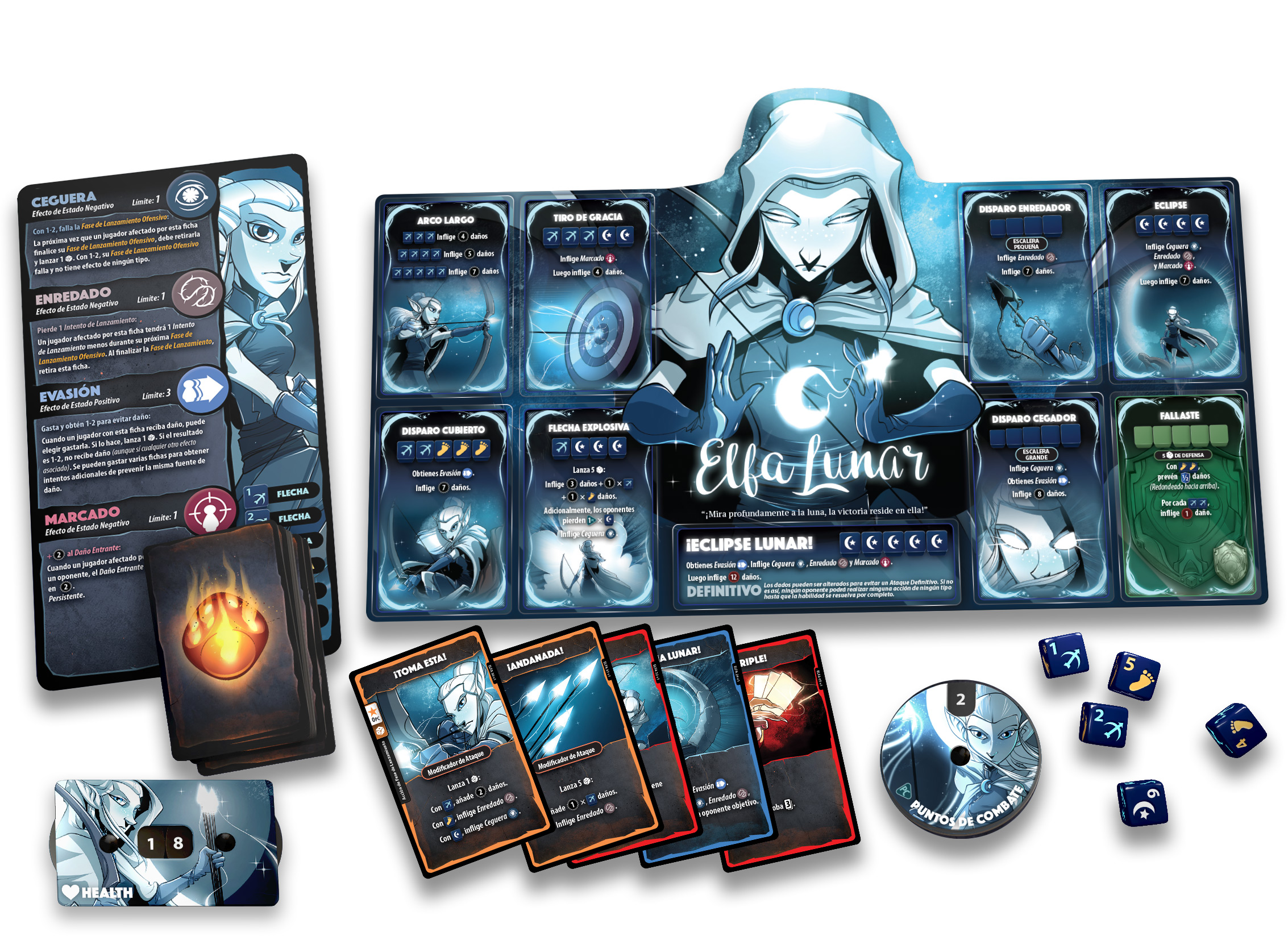 Dice Throne: Barbaro vs Elfa Lunar (Temp1: Batalla 1) (ES) - Imagen 3