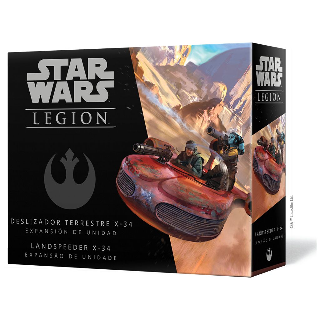Star Wars Legion: Deslizador terrestre X-34