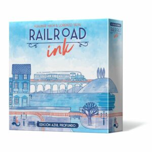 Railroad ink: Azul profundo