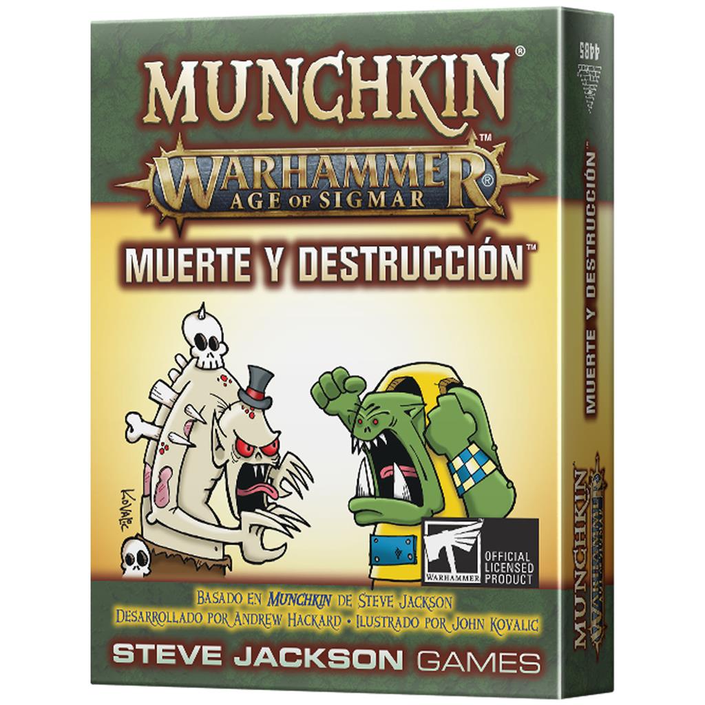 Munchkin Age of Sigmar: Muerte y destrucción