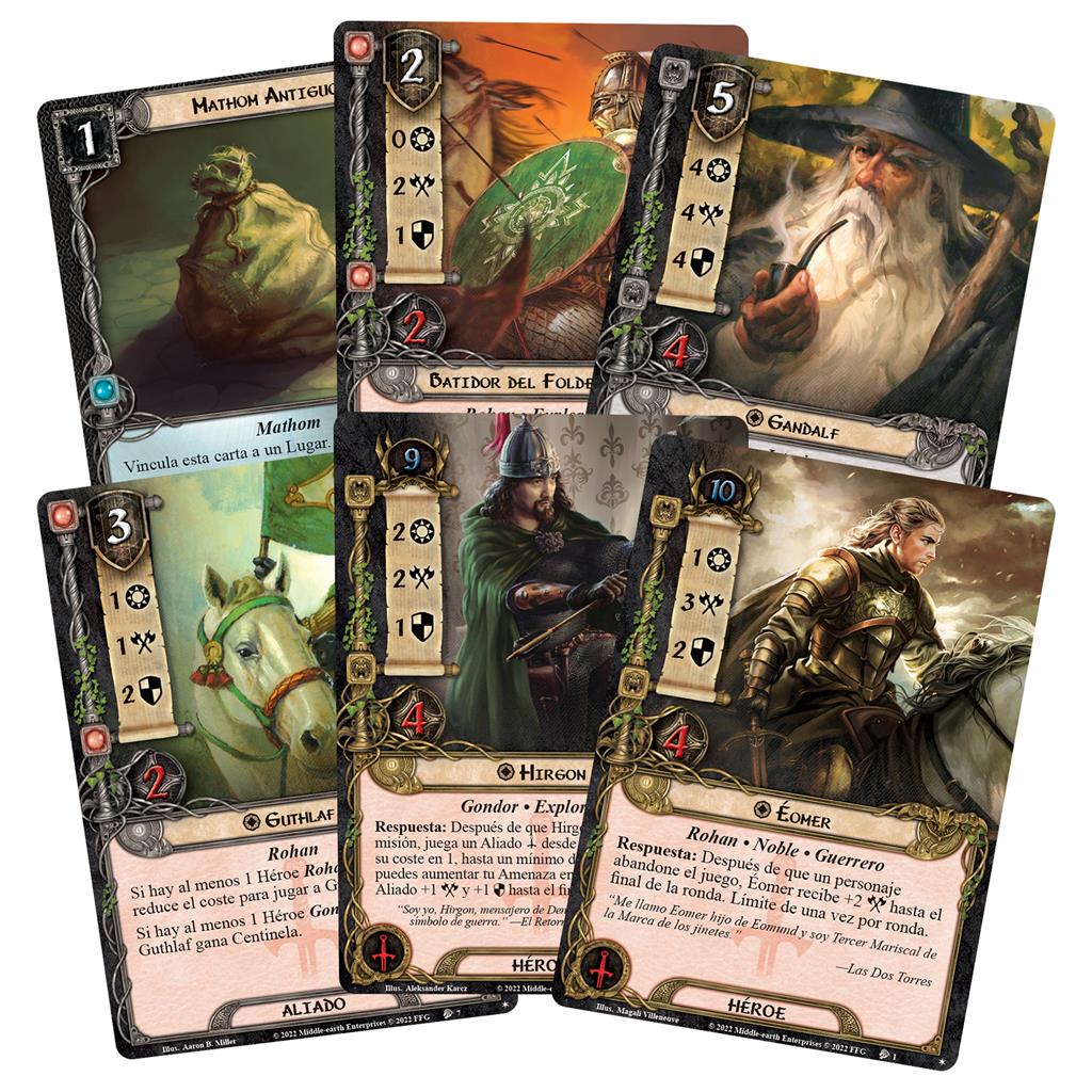 El Señor De Los Anillos LCG: Jinetes de Rohan - Imagen 2