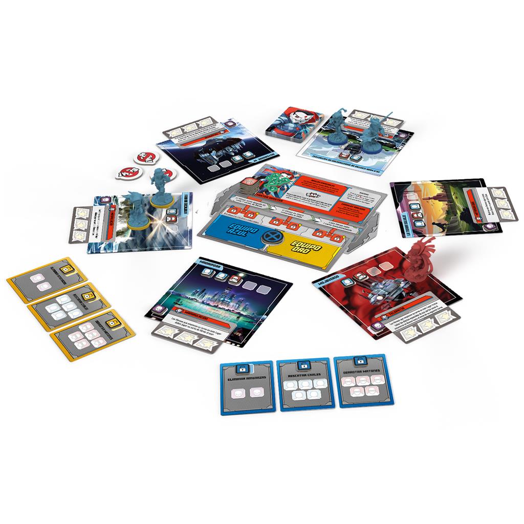 Marvel United: X-Men Equipo Azul (Castellano) - Imagen 2