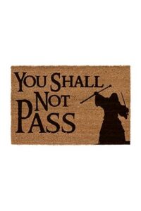 Felpudo: El Señor De Los Anillos – You Shall Not Pass